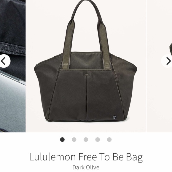 lululemon athletica Handbags - Lululemon : Free To Be Bag in Dark Olive.